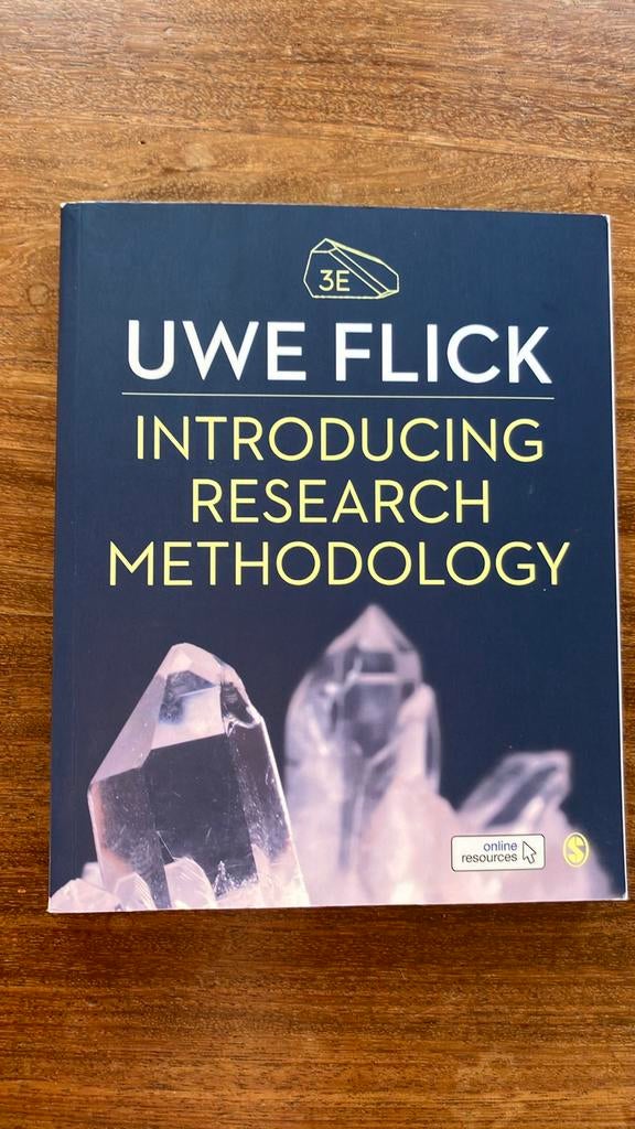 Uwe Flick - Introducing Research Methodology, Ophalen of Verzenden, Alpha, Zo goed als nieuw, HBO