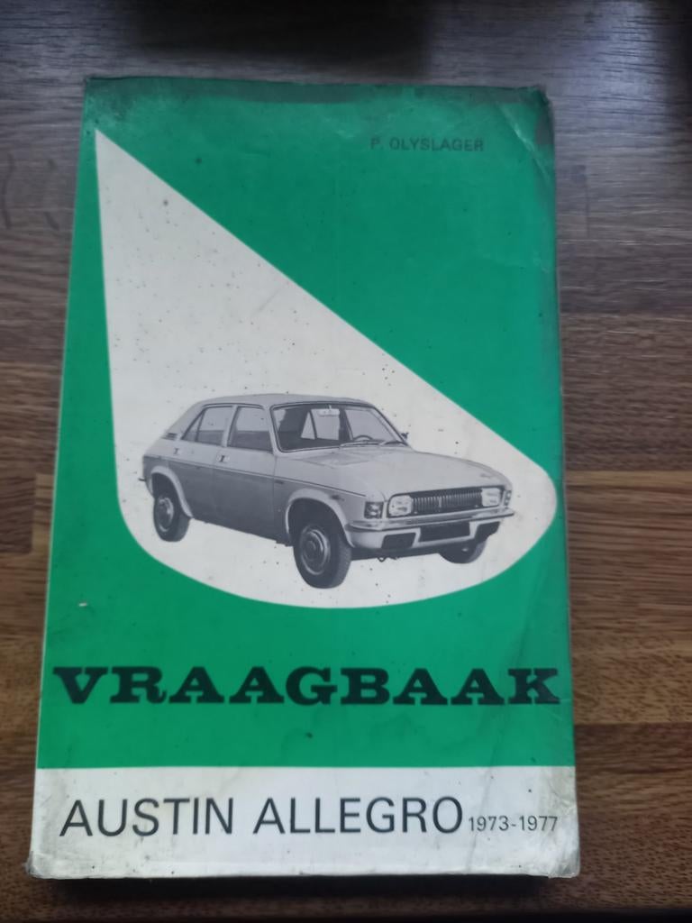 Vraagbaak AUSTIN ALLEGRO vanaf 1973, Ophalen of Verzenden