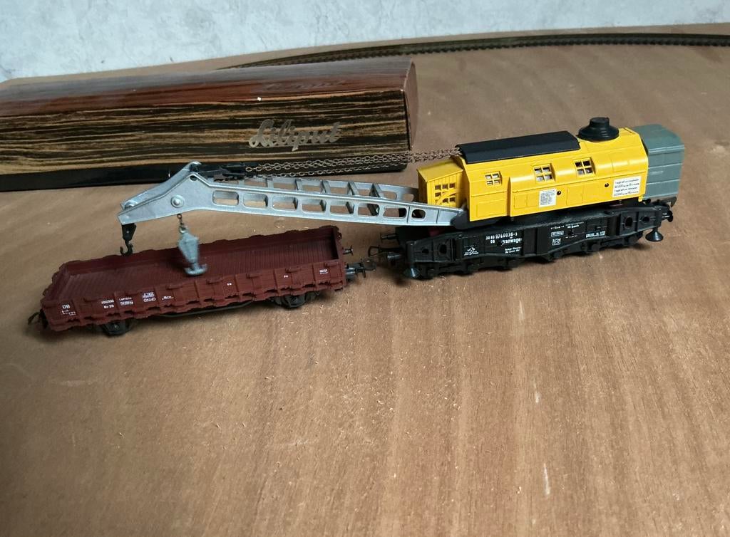 Roco Kraanwagen, Hobby en Vrije tijd, Modeltreinen | H0, Gebruikt, Gelijkstroom, Wagon, Ophalen of Verzenden