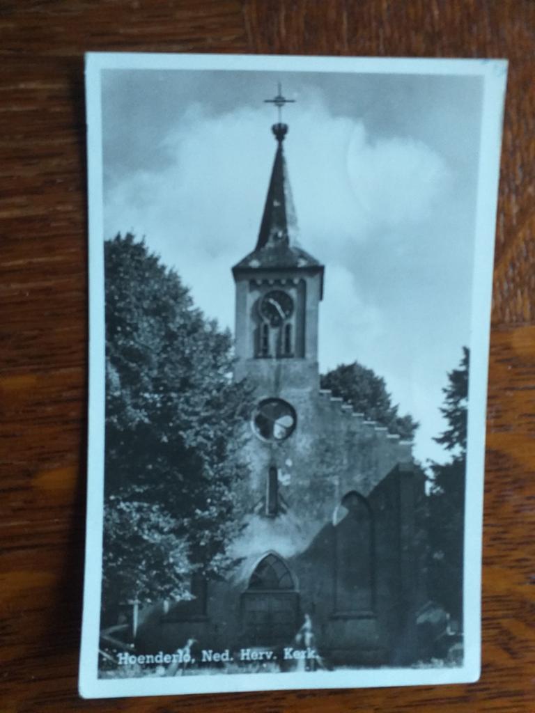 Hoenderlo - Ned. Herv. Kerk, Verzenden, 1940 tot 1960, Gelopen