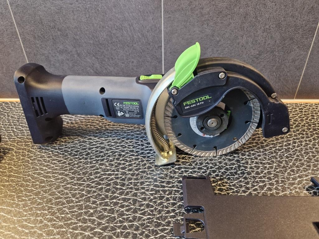 Festool accu tegelslijper DSC AGC18 125 EB BASIC  Z.G.A.N, Ophalen of Verzenden, Zo goed als nieuw, Minder dan 700 watt, Overige typen