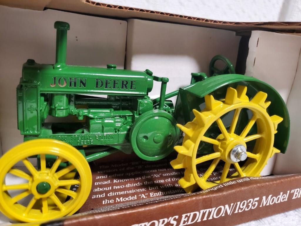 Tractor John Deere type BR 1935 metalen spaakwielen traktor, Verzenden, Nieuw, Tractor of Landbouw