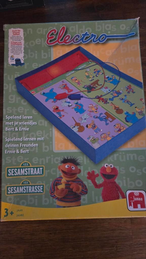 Sesamstraat Electro spel - Leerzaam en leuk!, Ophalen, Gebruikt, Overige typen