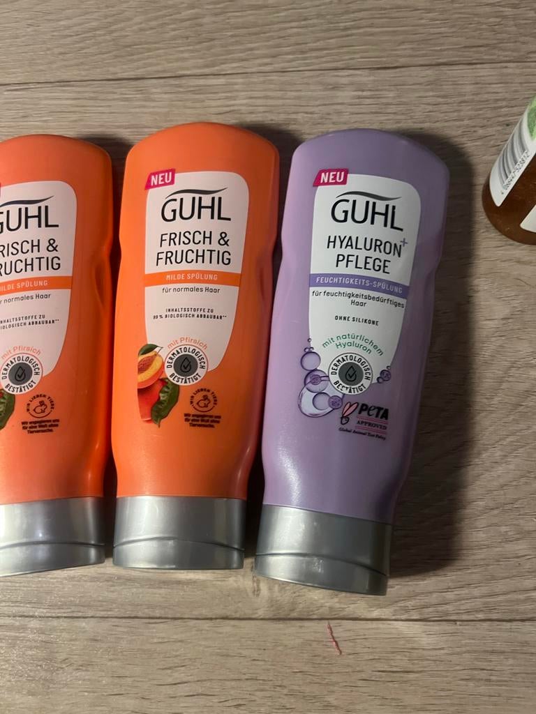 Guhl haarverzorging, 4 flessen, Verzenden, Nieuw, Shampoo of Conditioner