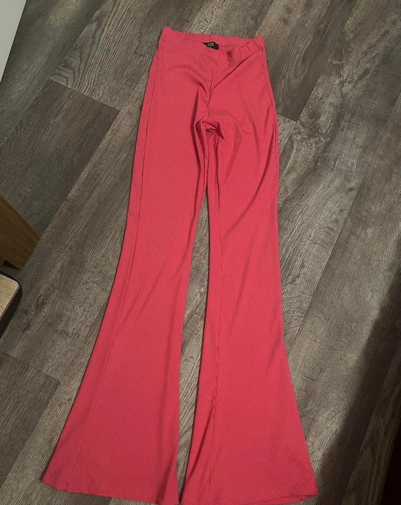 Seven Sisters flared pants roze, maat S, Nieuw, Ophalen of Verzenden, Roze, Maat 36 (S)