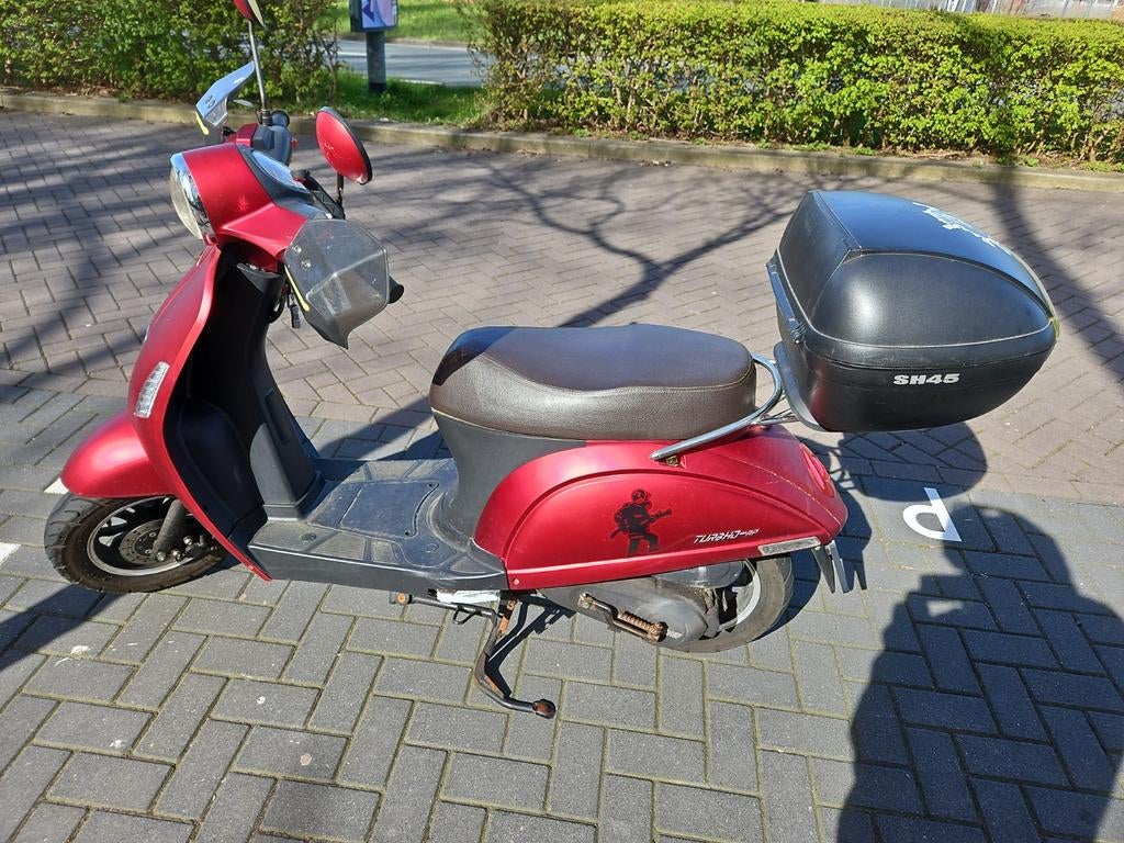 Rode snorscooter, Fietsen en Brommers, Ophalen