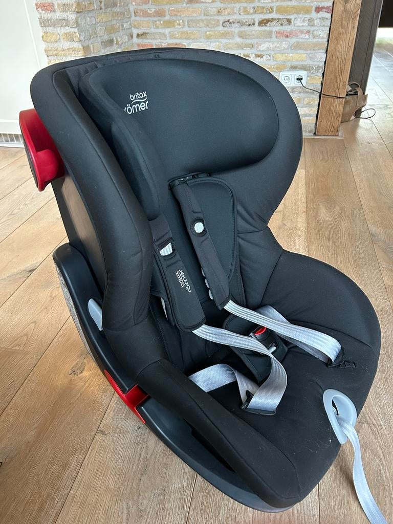 Britax Römer KING II LS Autostoel - Zwart, Kinderen en Baby's, Autostoeltjes, Ophalen, Romer, Autogordel, Verstelbare rugleuning