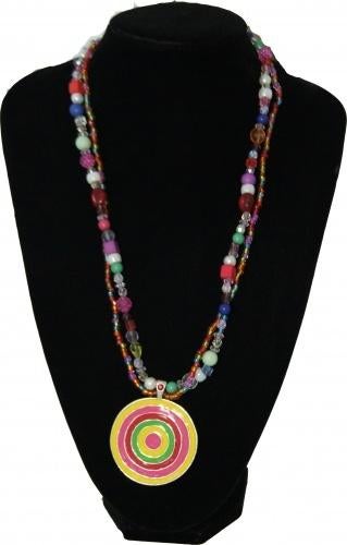 Partij Bijouxtifull halskettingen Amulet multicolour, Ophalen, Nieuw, Overige kleuren, Overige materialen