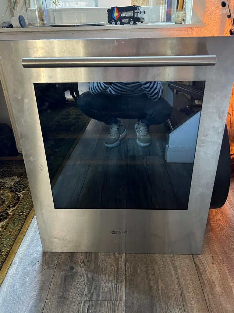 Bauknecht wijnkoeler inbouw, Ophalen, Zo goed als nieuw, Vrijstaande haard, Houthaard
