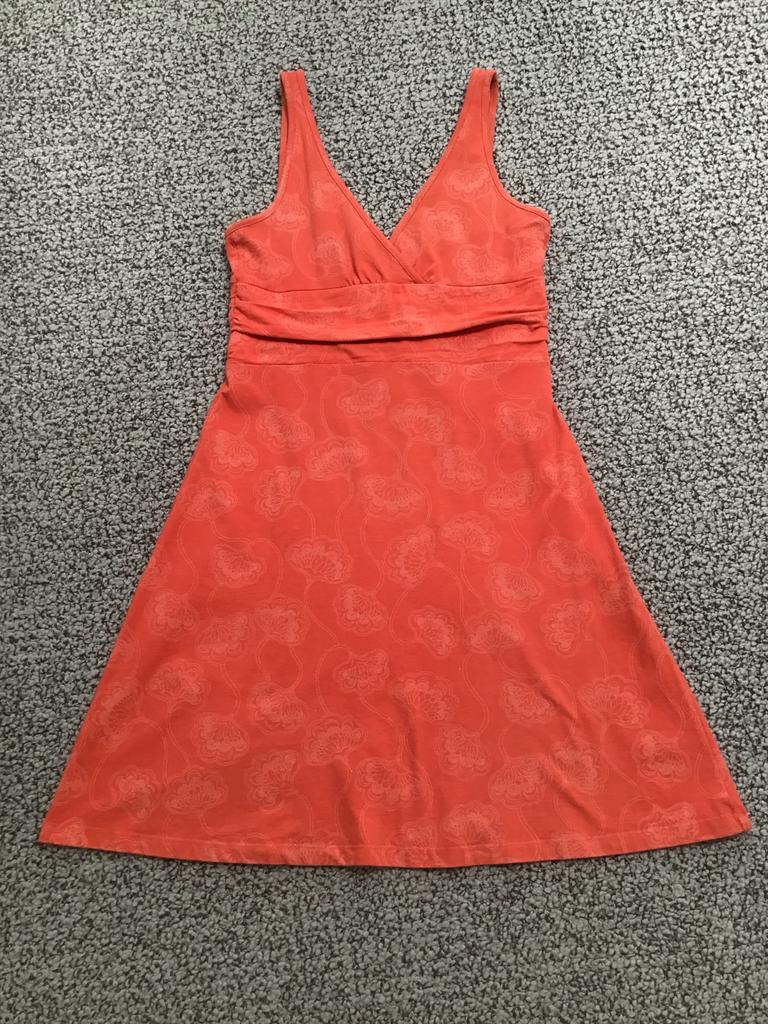 Patagonia jurk maat S, oranje, kleed mooi af, Oranje, Ophalen of Verzenden, Zo goed als nieuw, Maat 36 (S)