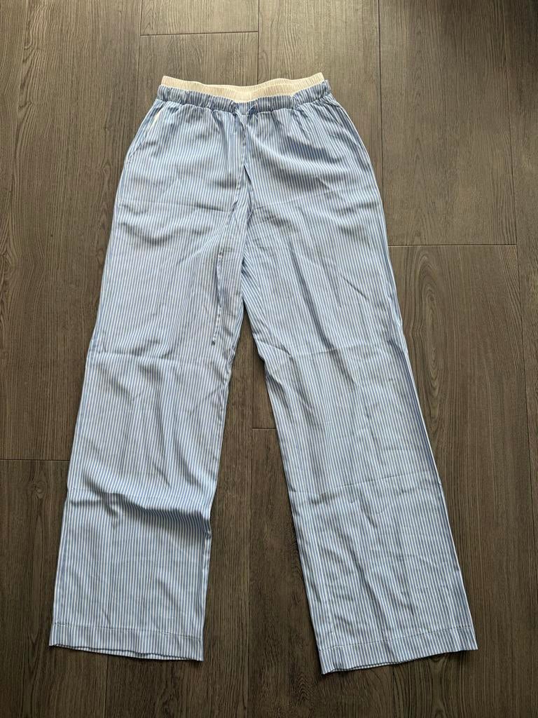 Eight Paris gestreepte broek, maat S, NIEUW!, Blauw, Nieuw, Ophalen of Verzenden, Maat 36 (S)