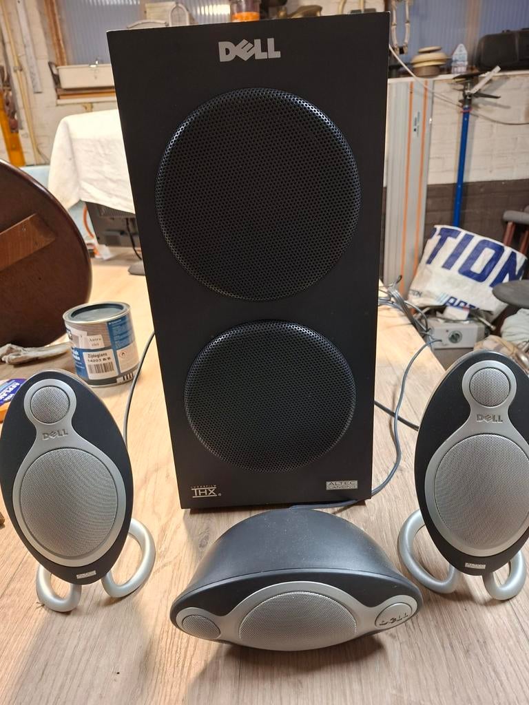 Speakerset Dell Altec Lansing, Ophalen, Zo goed als nieuw, Audiokanaal 5.1, Dell