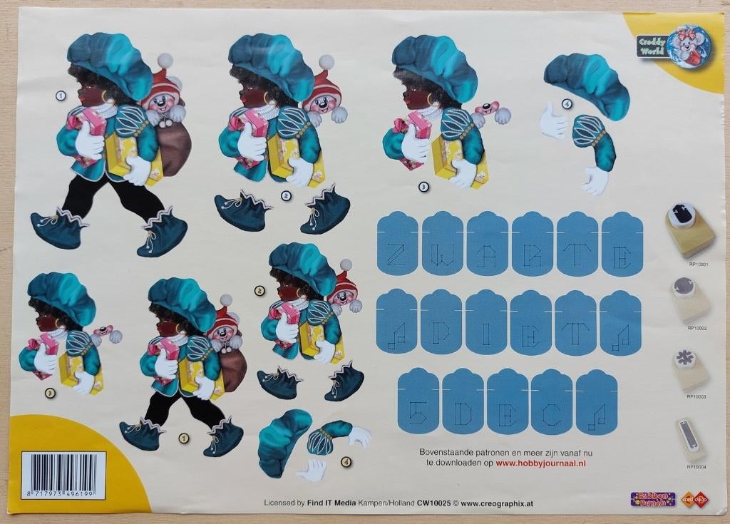 Scrapbook adv.19, Ophalen of Verzenden, Nieuw, Papier of Karton