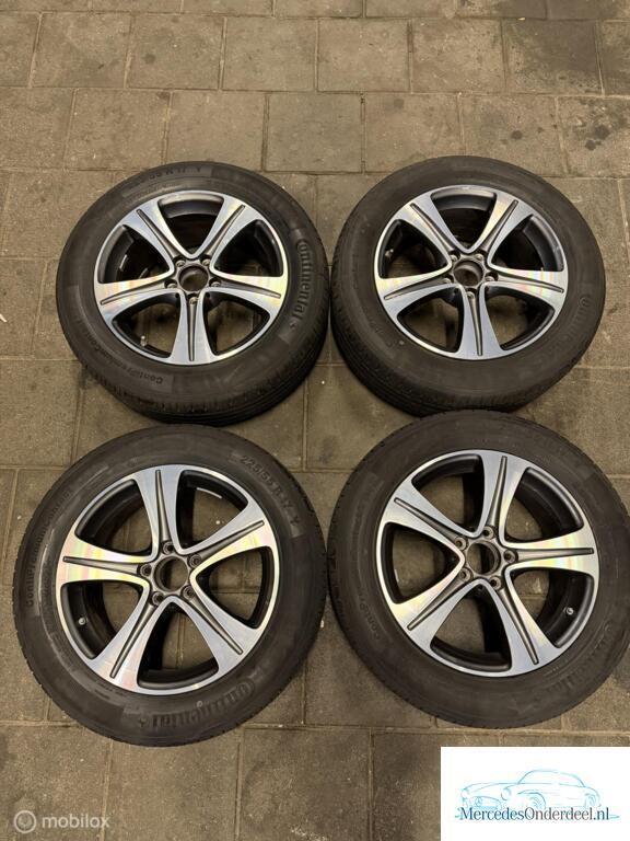 W213 E-klasse 17 inch Lm velgen A2134011200 zomer banden, Gebruikt, Velg(en), Ophalen of Verzenden
