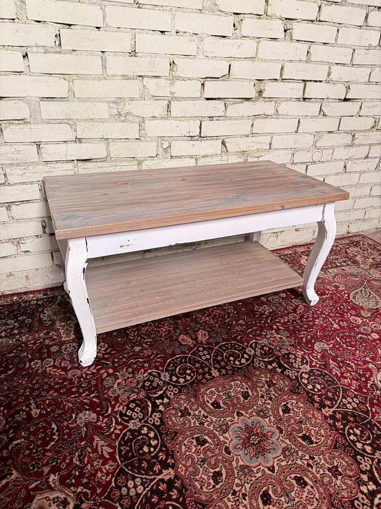 Brocante salontafel, Huis en Inrichting, Tafels | Salontafels, 50 tot 100 cm, Ophalen of Verzenden, Zo goed als nieuw, Minder dan 50 cm