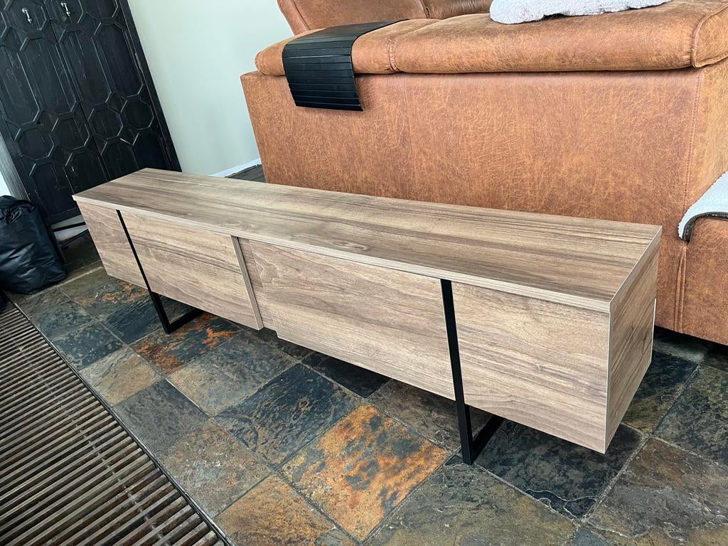 Tv meubel - walnootkleurig, Ophalen