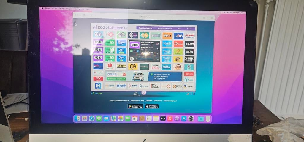 Apple iMac 21.5-inch (Late 2015) werkend te zien, Ophalen of Verzenden