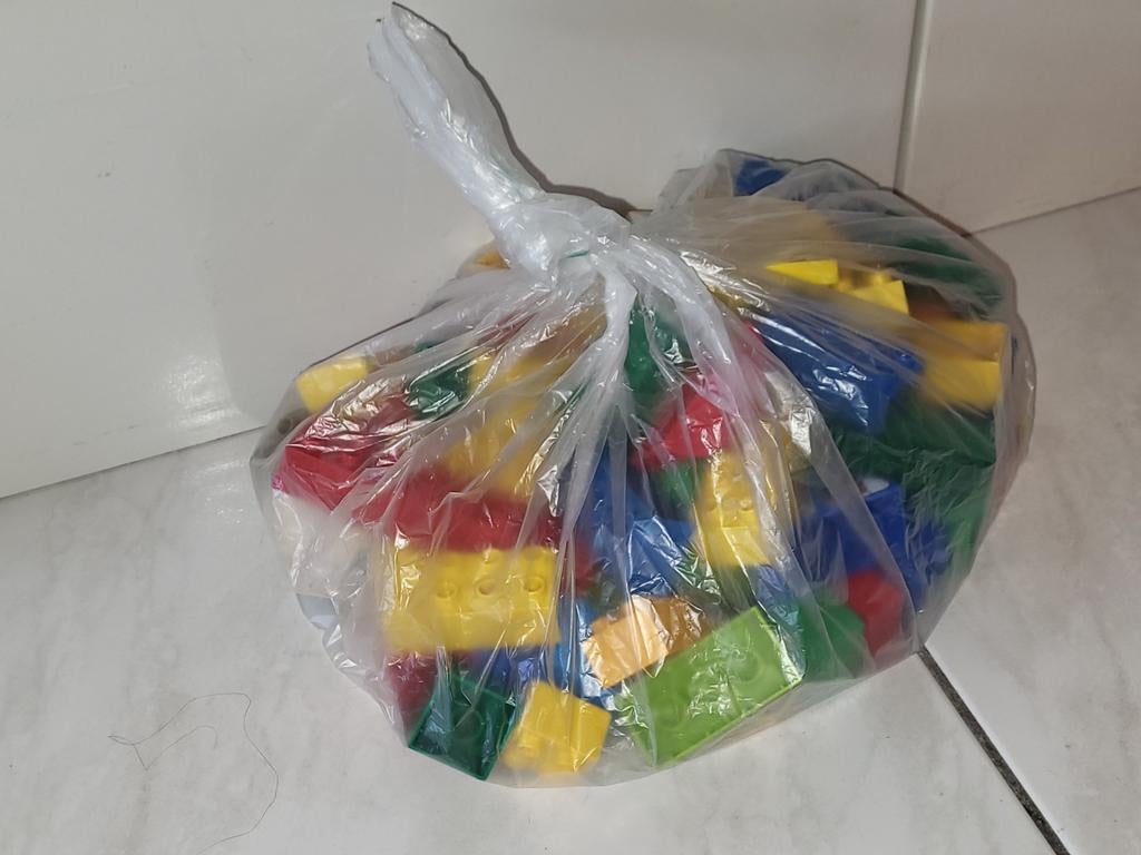 Duplo set met 100 stenen, Gebruikt, Ophalen of Verzenden, Duplo, Duplo