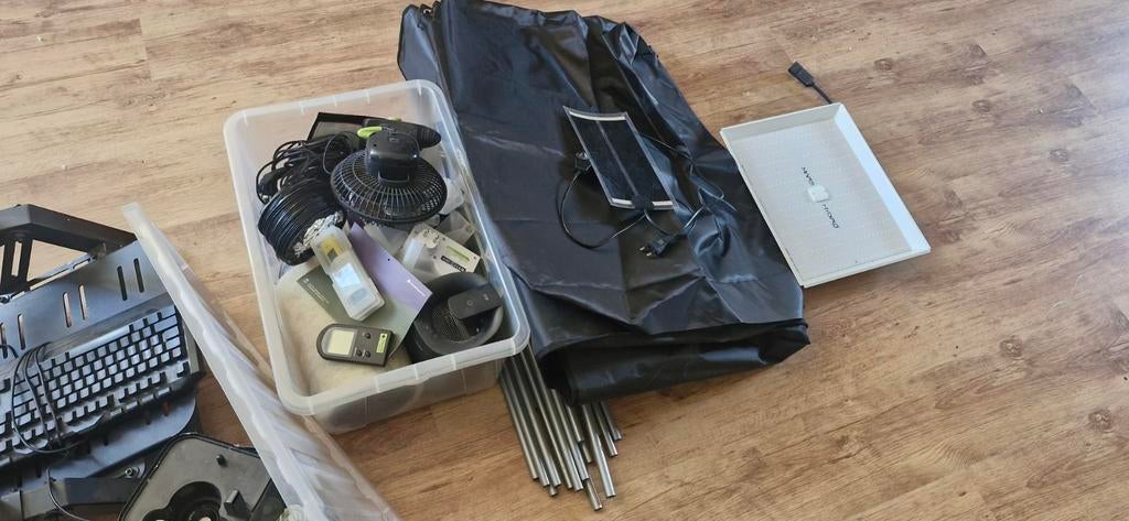 Kweektent 80x80x180 met 150W lamp complete starterkit, Ophalen of Verzenden, Kweektent