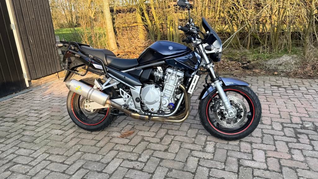 Suzuki Bandit GSF 1250 met koffers, 4 cilinders, Motorrijbewijs A, Sportuitlaat, Meer dan 35 kW