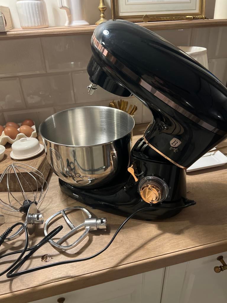 Berlinger House Mixer - Zwart met Koperen Details, Ophalen, Nieuw