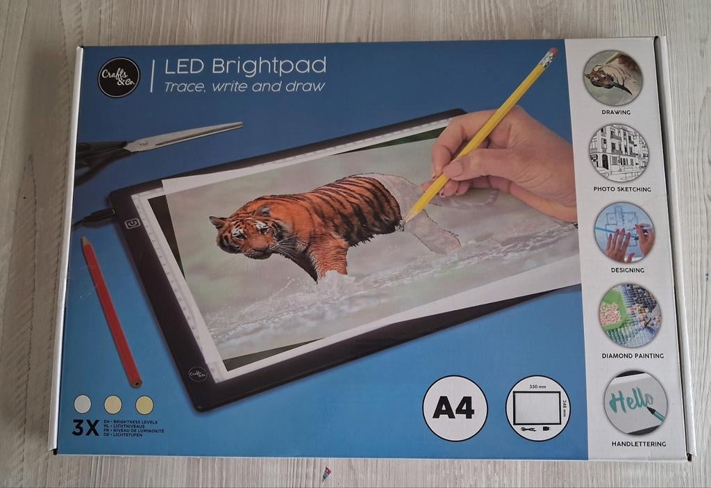 LED Brightpad A4 van Crafts & Co, Ophalen of Verzenden, Zo goed als nieuw, Overige typen