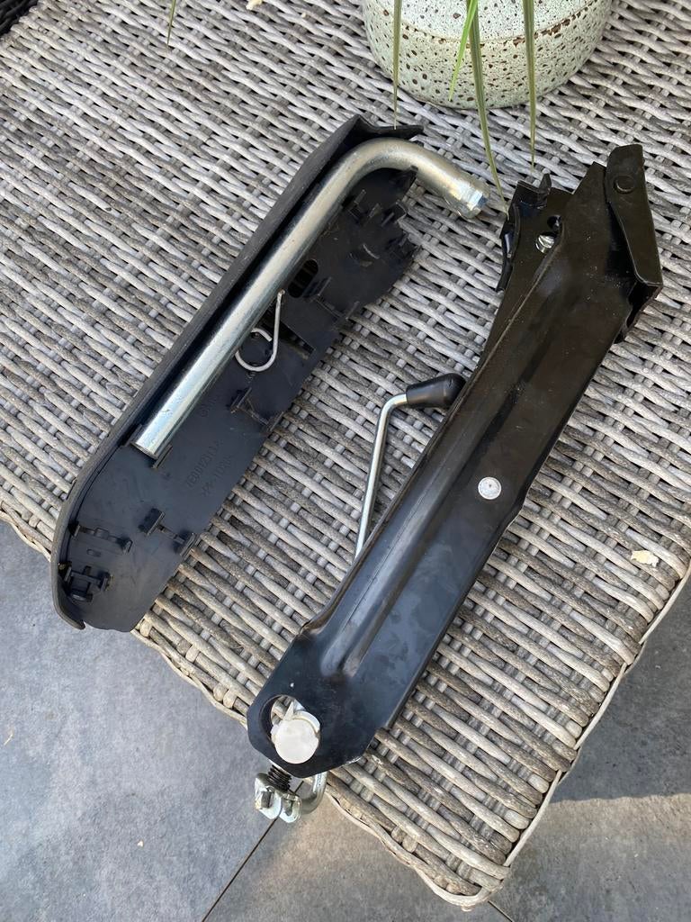 Auto krik Vw transporter 80 euro, Ophalen of Verzenden, Zo goed als nieuw, Hydraulisch, Garagekrik