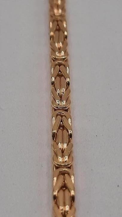 gouden Konings armband 14kt, Www.bredajuwelier.nl, Nieuw, Ophalen of Verzenden, Www.bredajuwelier.nl