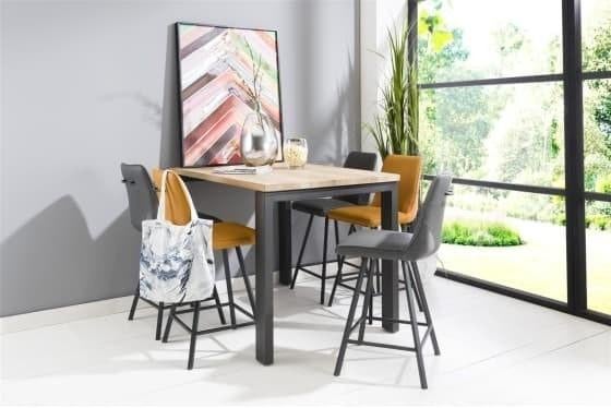 Bartafel Larissa 130x90 cm Happy@home, Ophalen, 100 tot 150 cm, Nieuw, 50 tot 100 cm