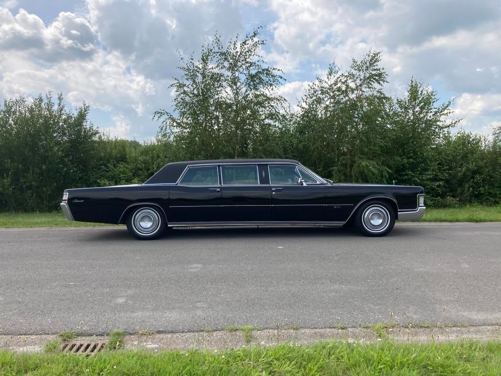 Lincoln Continental Lehmann-Peterson Executive Limousine 196, Auto's, Oldtimers, Automaat, Zwart, Overige carrosserieën, Leder en Stof