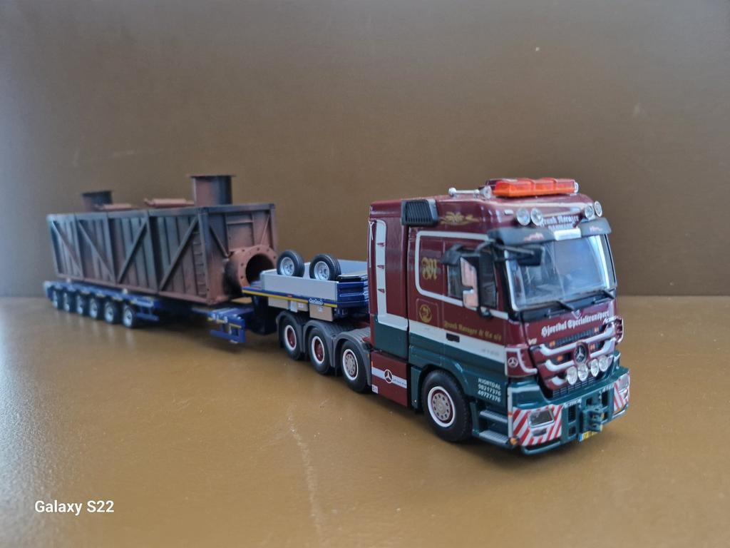 mercedes norager restant model wsi, Ophalen of Verzenden, Zo goed als nieuw, Bus of Vrachtwagen, Wsi