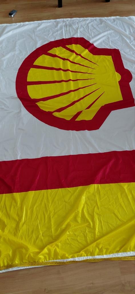 Grote vlag Esso 215x125 cm, Ophalen of Verzenden