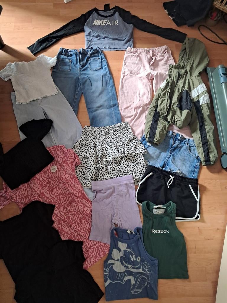 Pakket kleding meisje maat 140, Kinderen en Baby's, Kinderkleding | Maat 140, Ophalen of Verzenden, Gebruikt, Meisje