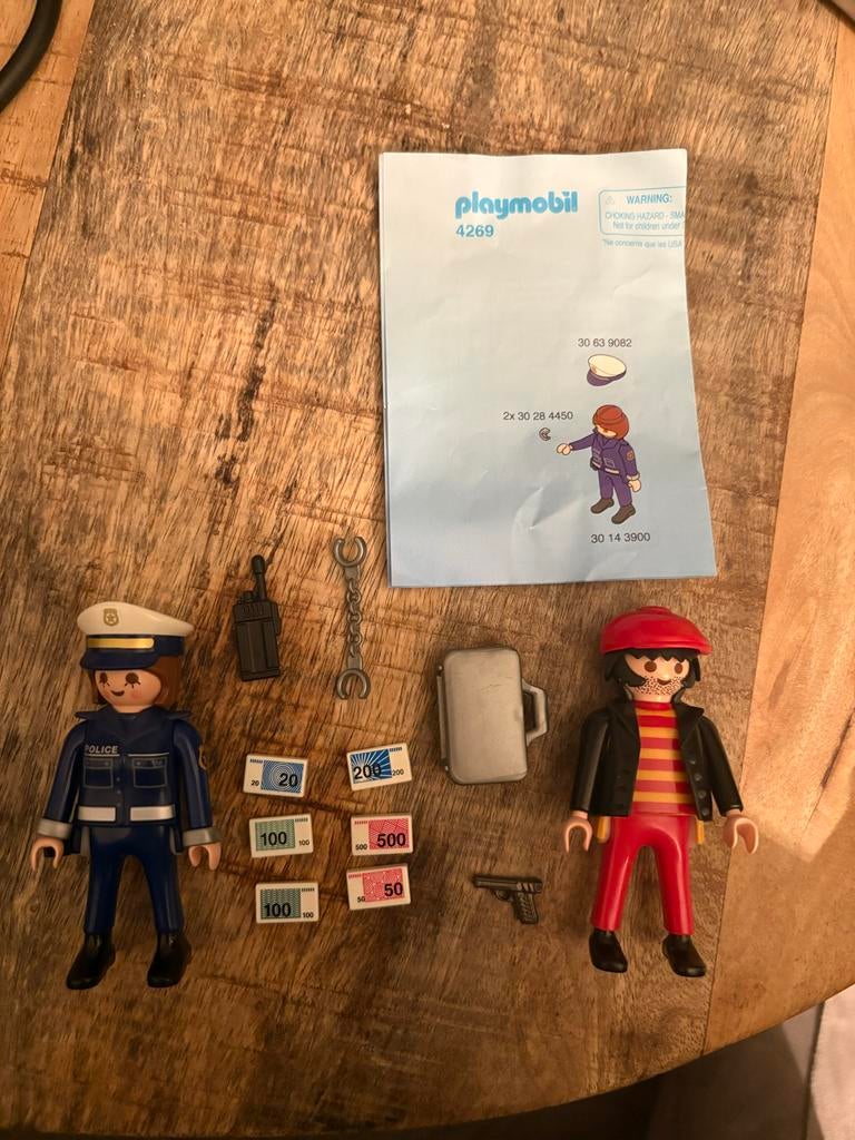 Playmobil 4269 Geldrover-arrestatie - Politie set, Ophalen of Verzenden, Gebruikt, Complete set