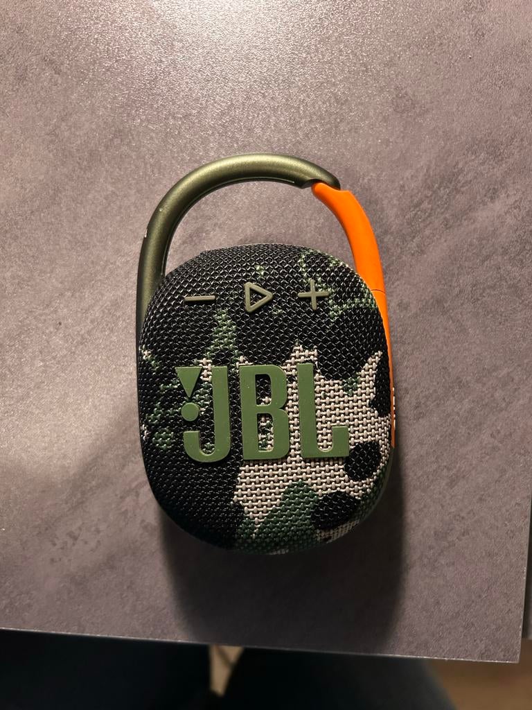 JBL Clip 4 Mini Bluetooth Speaker Camouflage, JBL, Overige typen, Ophalen of Verzenden, Zo goed als nieuw