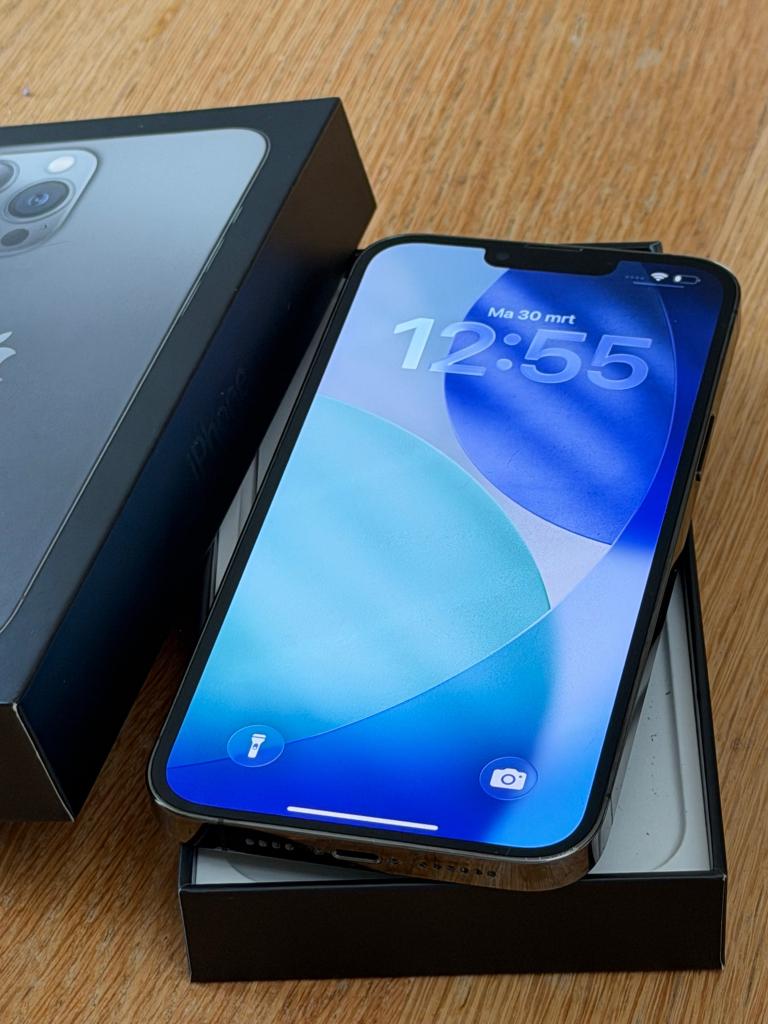 Zeer Nette iPhone 13 Pro Max Graphite 256GB, 100% batterij!, Telecommunicatie, Mobiele telefoons | Apple iPhone, 256 GB, Gebruikt