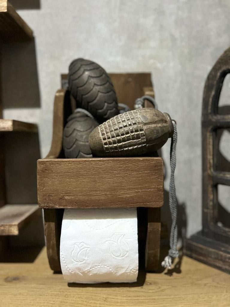 wc rolhouder, Hout, Nieuw, Ophalen of Verzenden, Landelijk