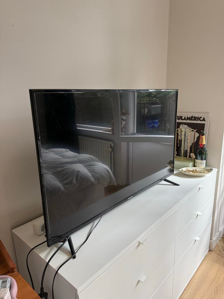 Televisie Salora 43UHL2800, 50 Hz, 40 tot 60 cm, 4k (UHD), Ophalen