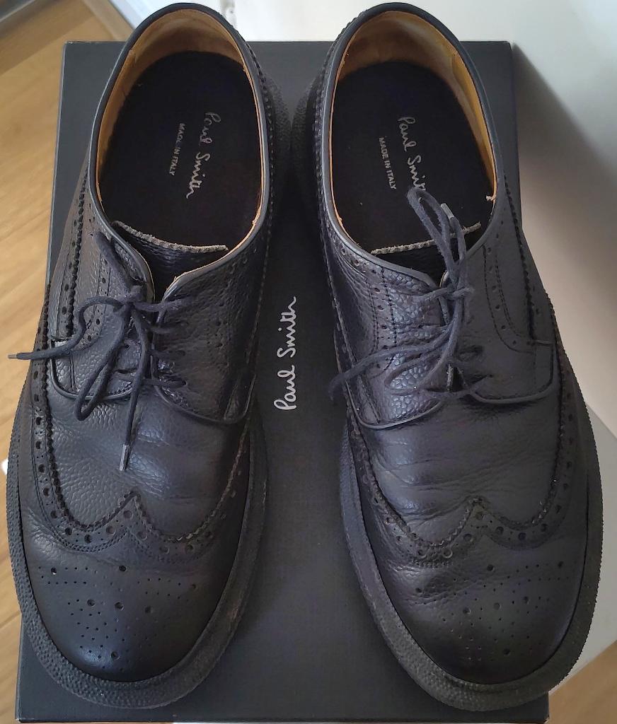 Paul Smith zwarte veterschoenen, 45, Paul Smith, Zwart, Ophalen of Verzenden, Zo goed als nieuw