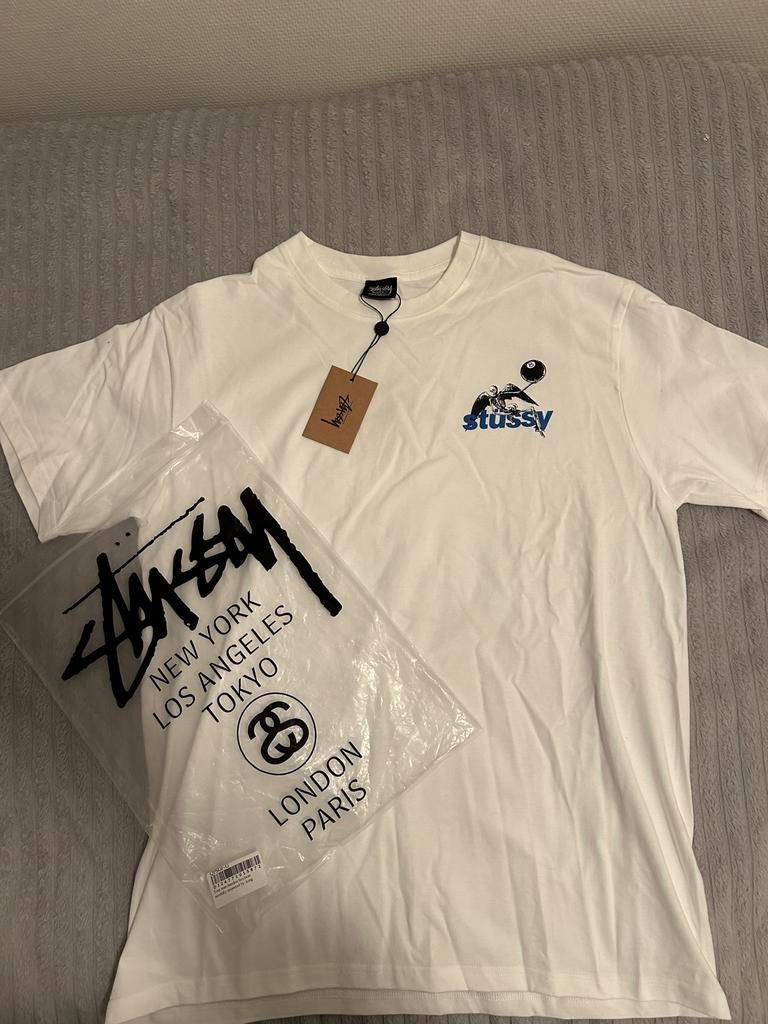 Stussy T-shirt maat L, Ophalen of Verzenden, Nieuw, Maat 52/54 (L), Wit