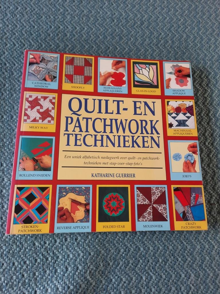 Quilt- en Patchwork Technieken - Boek in nieuwstaat, Ophalen of Verzenden
