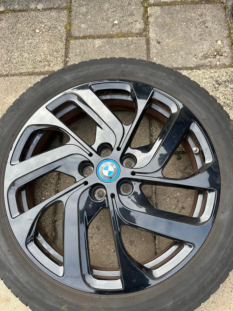 BMW i3 Style 428 velgen met Bridgestone winterbanden (4 st.), Motoren, Onderdelen | BMW, Ophalen of Verzenden, Gebruikt