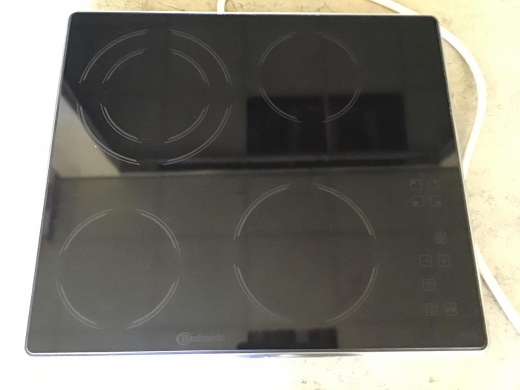 Bauknecht keramische kookplaat, Witgoed en Apparatuur, Kookplaten, Ophalen, Keramisch, 4 kookzones, Zo goed als nieuw