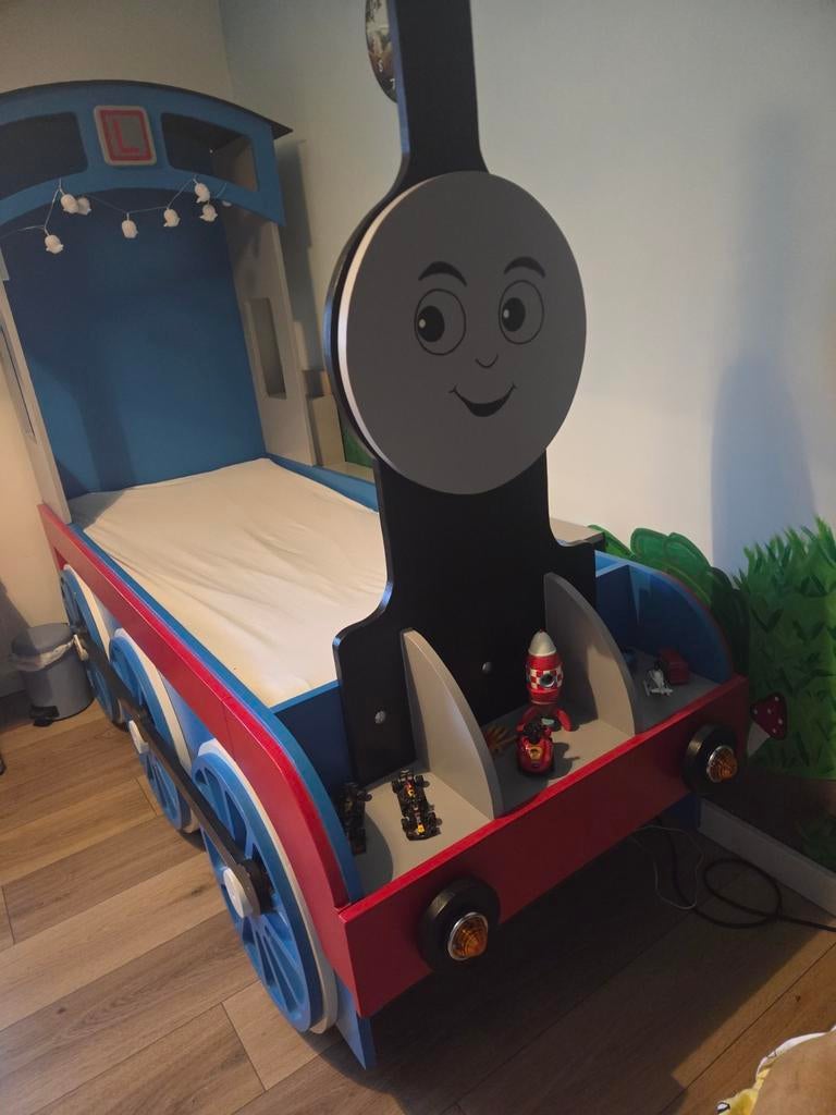 Trein kinderbed (160x70 cm), Ophalen