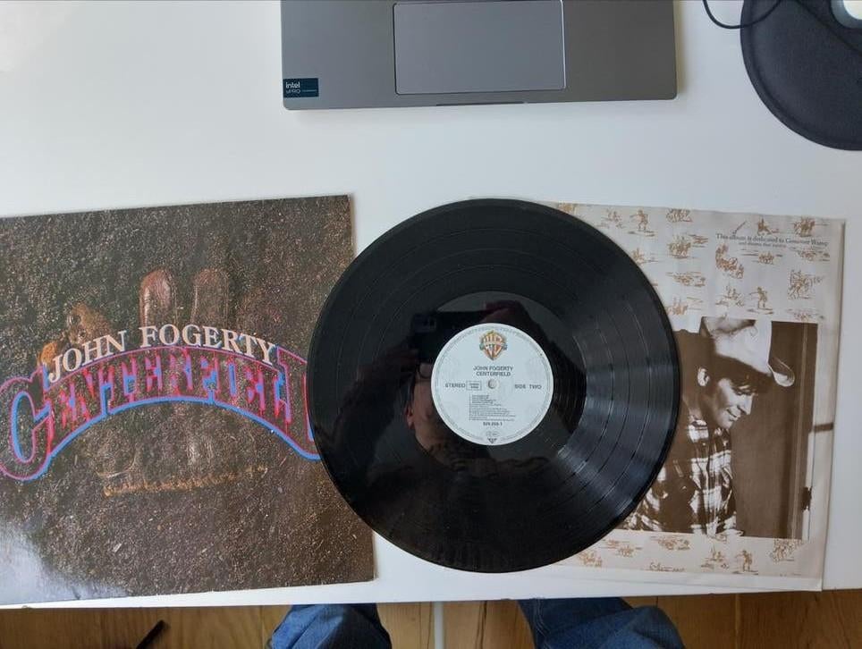 John Fogerty - Centerfield LP Vinyl, Cd's en Dvd's, Vinyl | Rock, Ophalen of Verzenden, Gebruikt, 12 inch, Singer-songwriter