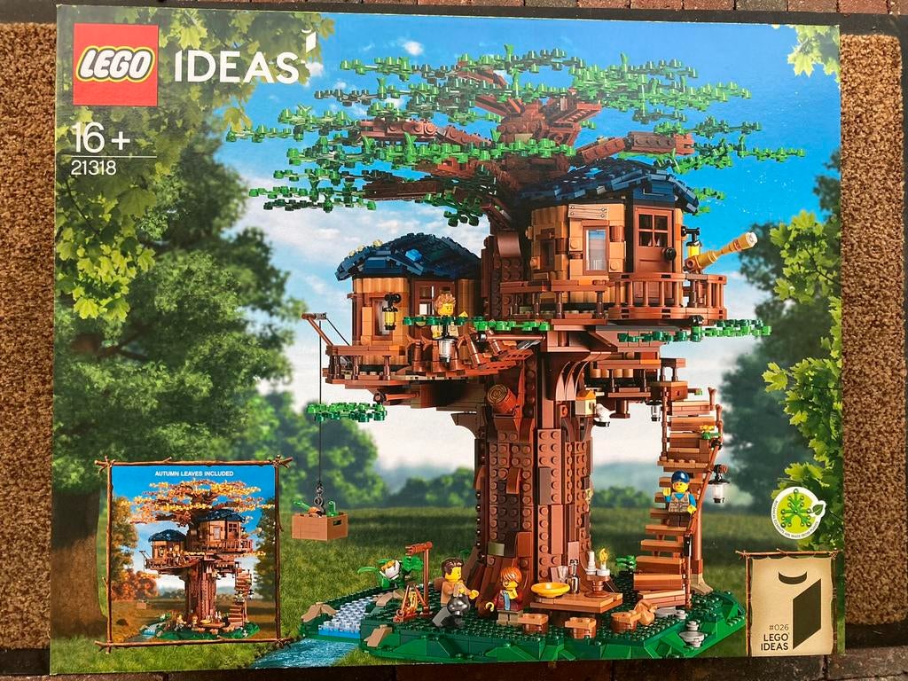 LEGO Ideas Boomhuis 21318 Nieuw, Ophalen of Verzenden, Nieuw, Complete set, Lego