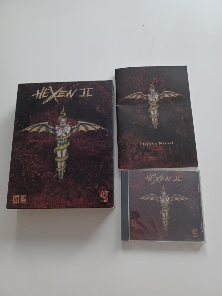 Hexen 2 game in bigbox, Avontuur en Actie, Gebruikt, 1 speler, Eén computer