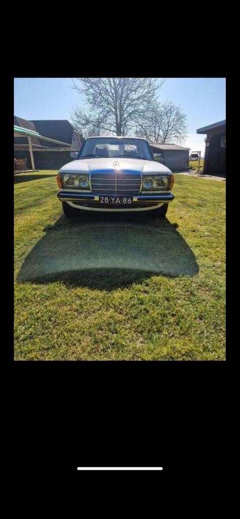 Mercedes-Benz Mercedes W 123 300D wit, Wit, 1200 kg, Diesel, Particulier