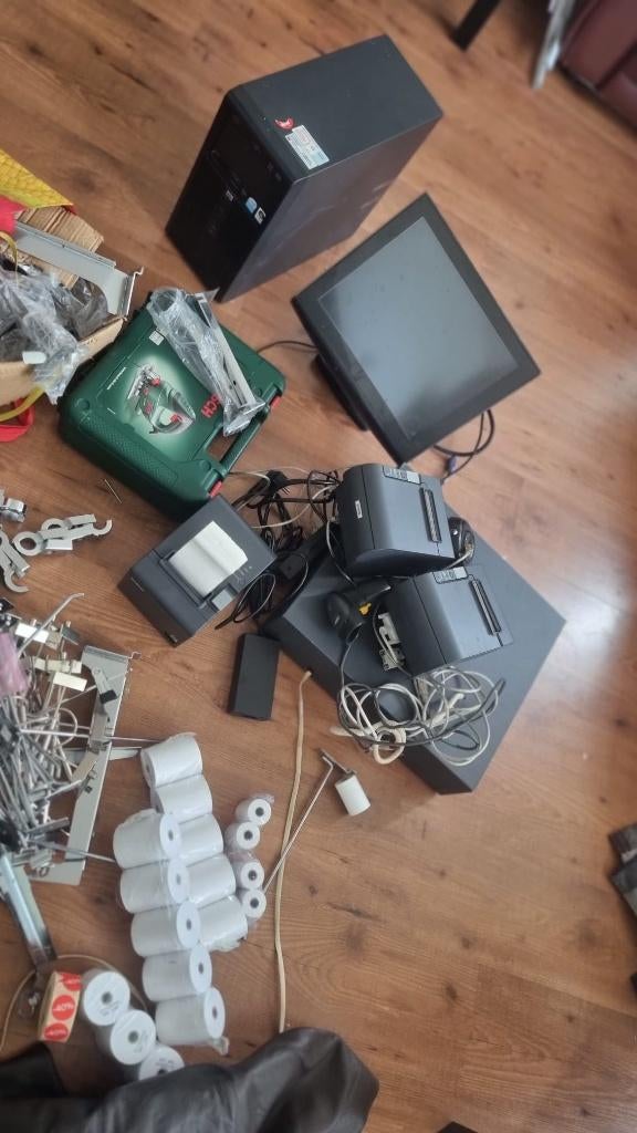 Kassa en diversen, Ophalen, Gebruikt