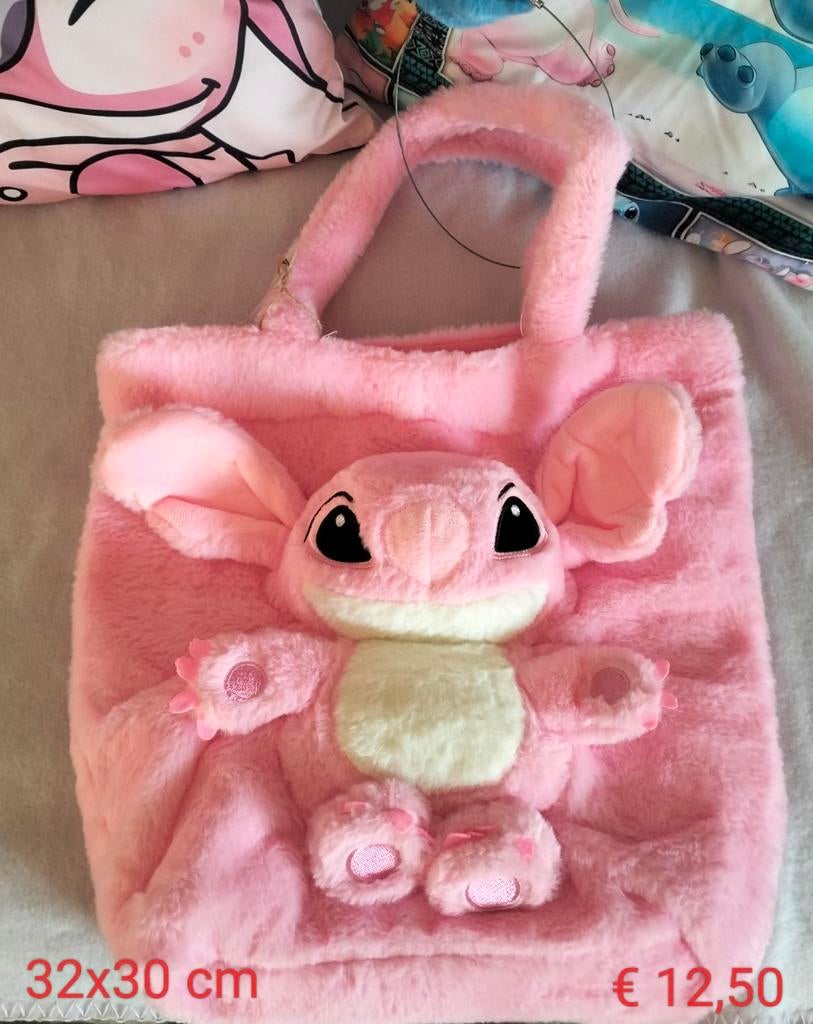 Fluffy stitch Angel shopper tas, Kinderen en Baby's, Kindermode-accessoires, Ophalen of Verzenden, Nieuw, Onbekend